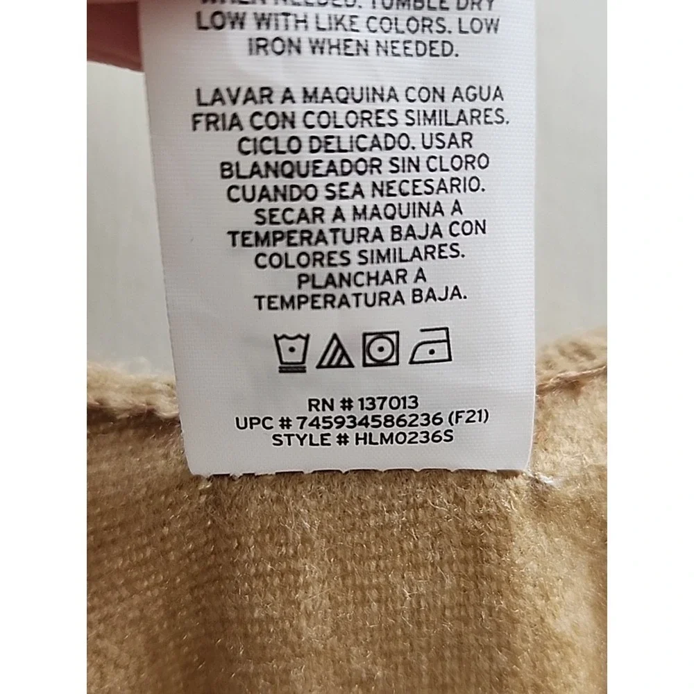 Woolrich Womens One‎ Size Striped Plaid Fringe Open Poncho Wrap HLM0236S Tan